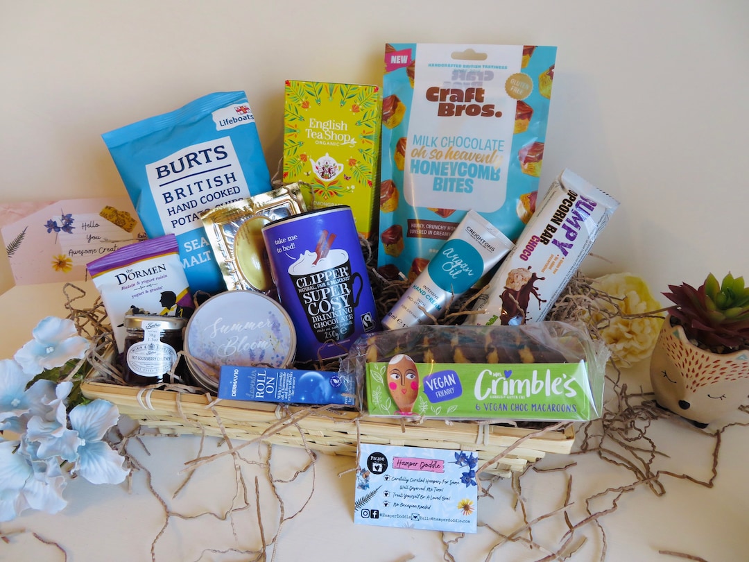 Gluten Free Hamper, Coeliac Gift, Gluten Free Gift for Her, Women, Mum, Friend, Coeliac Friendly