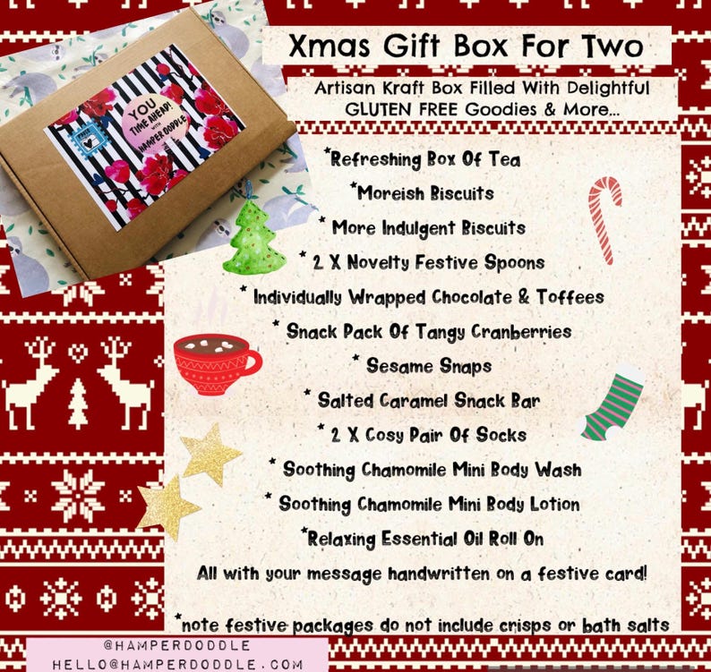 Gluten Free Food Hamper, Gluten Free Gift, Food Gift, Gluten Free Hamper Basket, Coeliac Friendly Hamper, Birthday, Get Well Soon, Thank You image 3