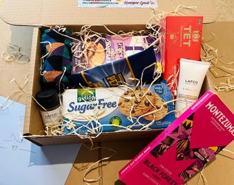 Diabetes Food Hamper, Diabetic Friendly Gift, Diabetic Birthday Gift, Diabetic Gift Box, Low Sugar Gift, For Him, For Her, Personalised