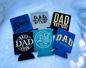 Enfriador de latas personalizado para el Día del Padre, regalo personalizado para papá