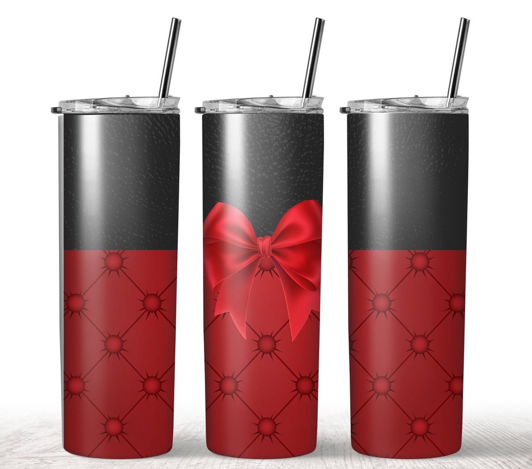Red Tuft Tumbler Wrap Gift Tumbler Wrap 20oz Tumbler Wrap Etsy