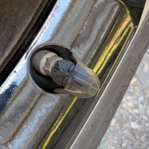 Darth Vader Tire Valve Stem Caps Set of 4 Your Color Choice Etsy