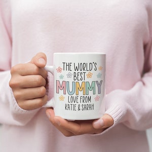 Personalised Worlds Best Mummy Gift Mug image 4