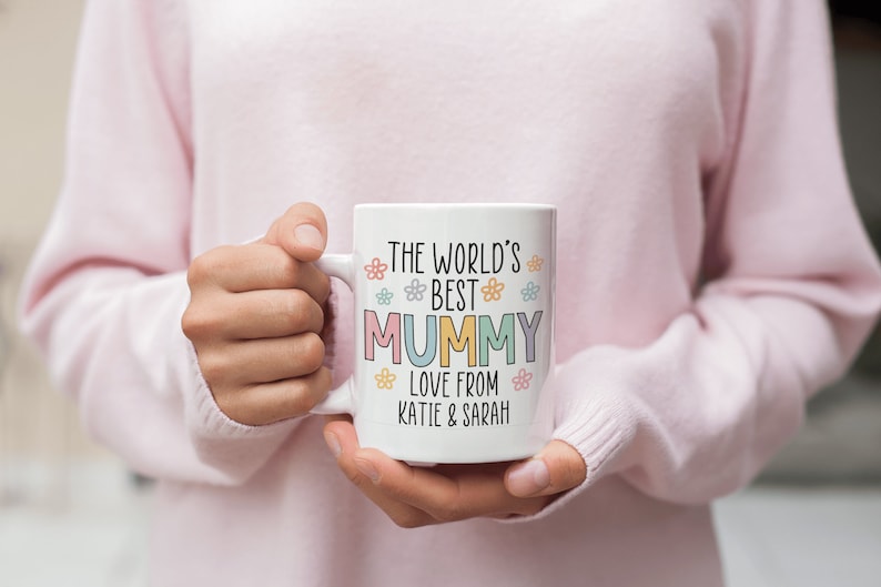 Personalised Worlds Best Mummy Gift Mug image 4