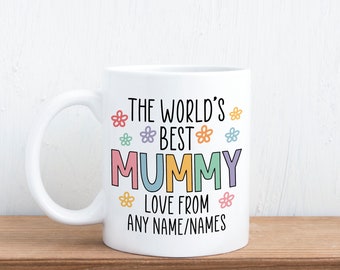 Personalised Worlds Best Mummy- Gift Mug