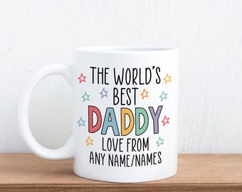 Taza personalizada "El mejor papá del mundo"