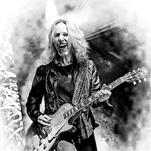 Rock and Roll Art Prints  11&quot;x14&quot; print only or 11&quot;x14&quot; matted in black to 16X20&quot; printed on textured art paper