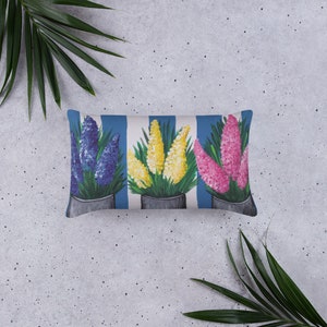 Pariser Blumen Akzent Kissen