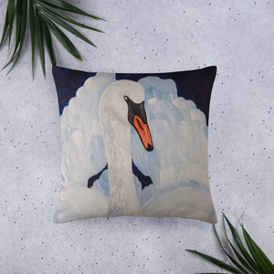 Swan Queen Accent Pillow