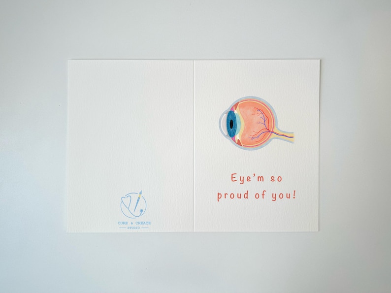 Ophtho Eye Card - Etsy