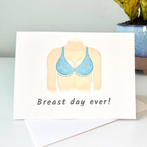 Carte de félicitations pour chirurgie plastique