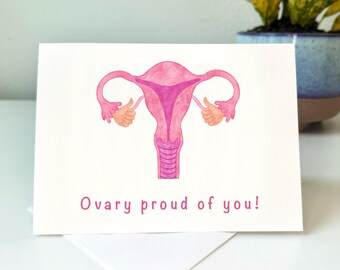 Ovary Proud Card