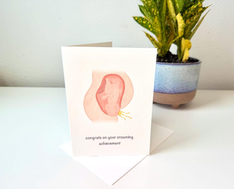 OB/GYN Congratulations Card - Etsy