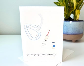 Anesthesia Congratulations Card
