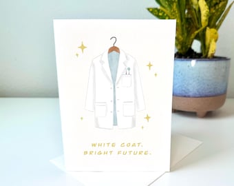 Dental White Coat Card