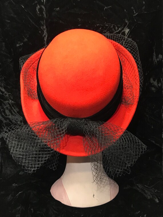 Betmar vintage late 1980's high fashion hat - image 1