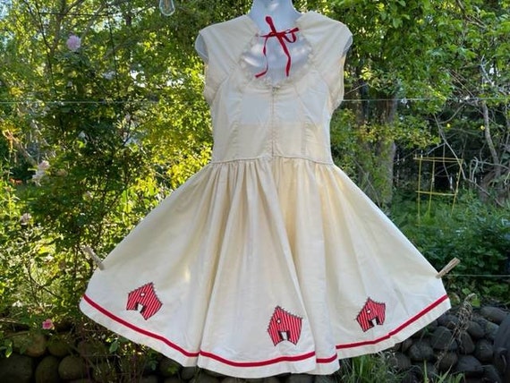 Darling 80's vintage square dance dress - image 4