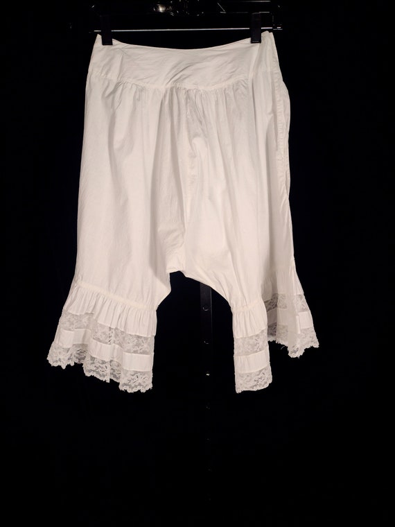 Antique turn of the century lacey bloomers - image 2