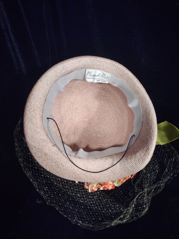 Spring inspired vintage woven hat - image 6