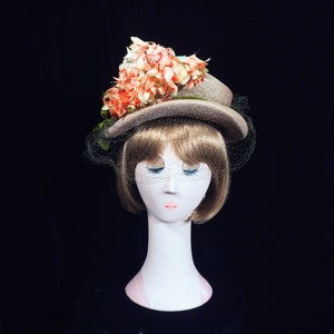 Spring inspired vintage woven hat