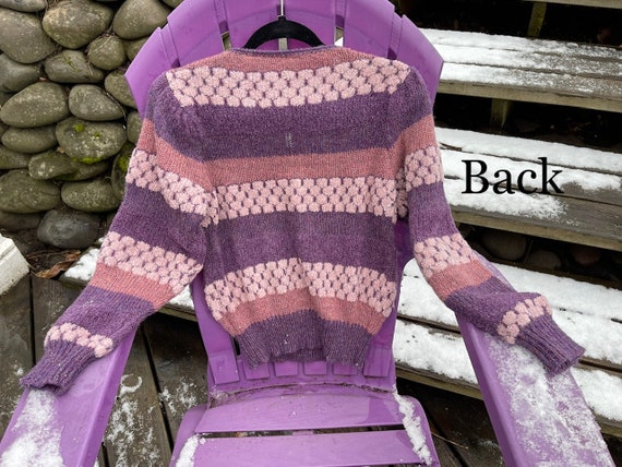 Donagain vintage retro knit pullover sweater - image 2