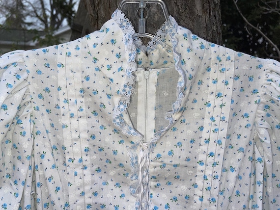 Handmade 1970's Gunne Sax style prarie dress