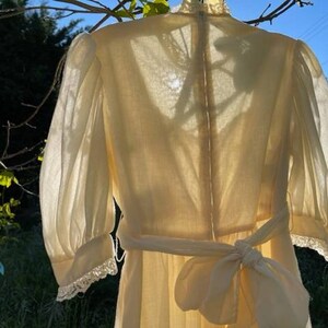 Stunning 70's vintage Gunne Sax style dress by Jodi T image 6