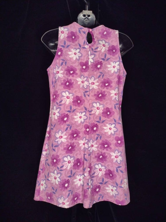 Vintage Y2K flower power mini dress - image 7