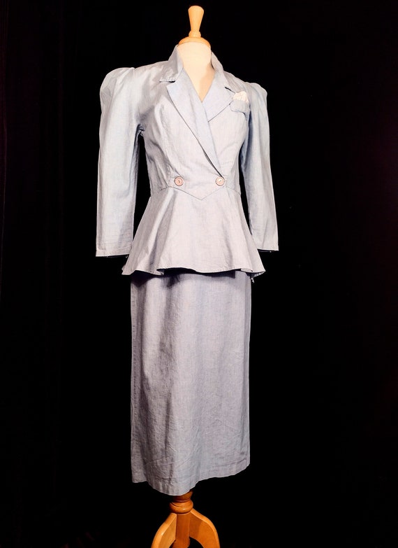 Leatherette Peplum 2 Piece Suit-Every Woman – Shel's Closet