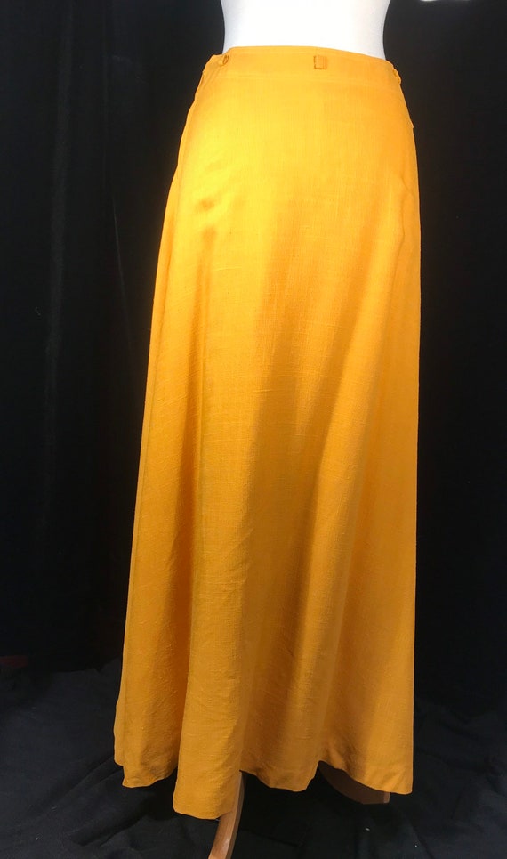 Vintage 70’s rough spun maxi skirt by Anne Klein.… - image 2