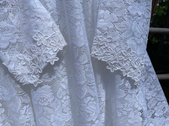 Vintage 70’s Gunne Sax lace wedding gown - image 4