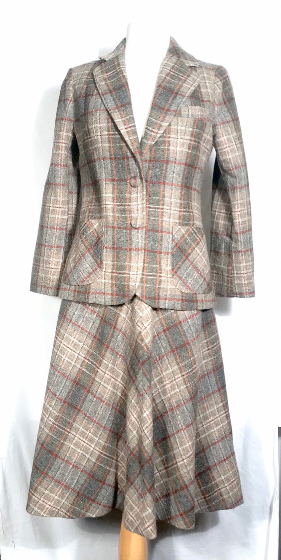 vintage skirt suit 1960s - Gem