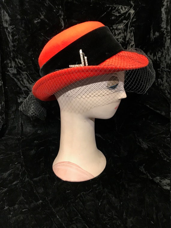 Betmar vintage late 1980's high fashion hat - image 3