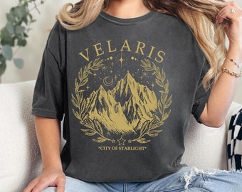 Velaris City of Starlight Shirt: ACOTAR Comfort Colors Tee