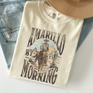 Comfort Colors Amarillo By Morning Shirt: Country Concert Tee