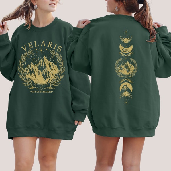 Velaris City of Starlight Sweatshirt: ACOTAR Night Court Shirt, Hoodie