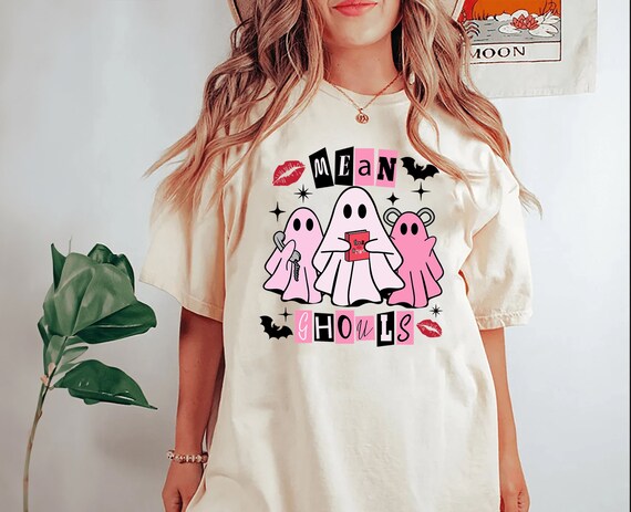 Comfort Colors® Сute Ghost Coffee Shirt, Сute Little Ghost t-shirt, Boo Ghost Shirt, Ghost Coffee Shirt, Halloween Coffee Lovers