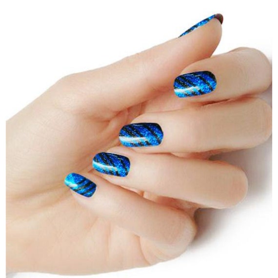 Buy Incoco Nail Polish Strips, Glitter Nail Color, Ice Queen Online at Low  Prices in India - Amazon.in
