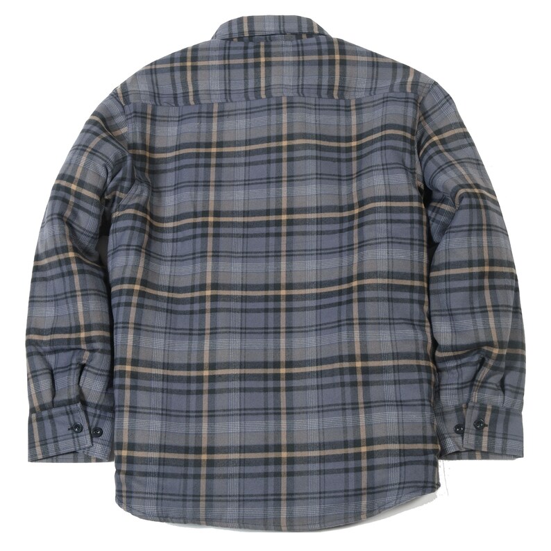 YAGO Men/'s Casual Plaid Flannel Long Sleeve Button Down Shirt Jacket GrayKhaki S-5XL 14D