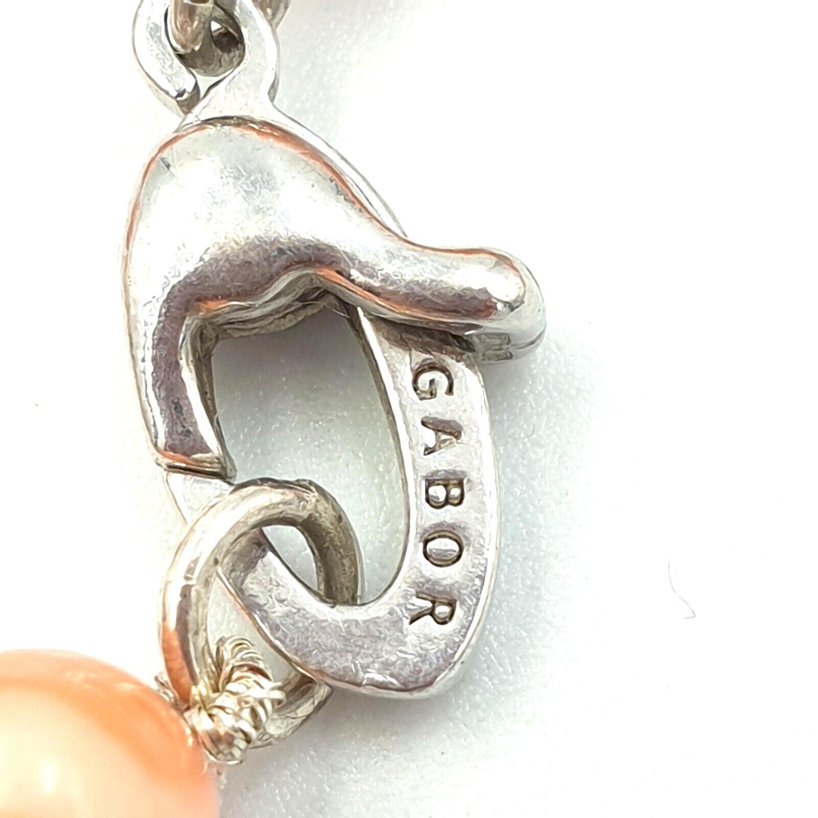 Collier Long En Corail Rose Naturel Vintage Années 60/70 - Fabriqué En Italie, Perles 6mm