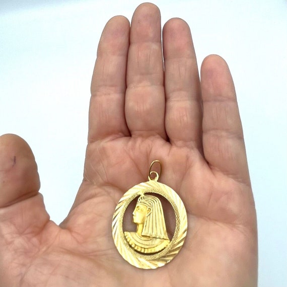 Ciondolo Cleopatra Regina Egizia – Placcato Oro 14kt, Ottone, 2181