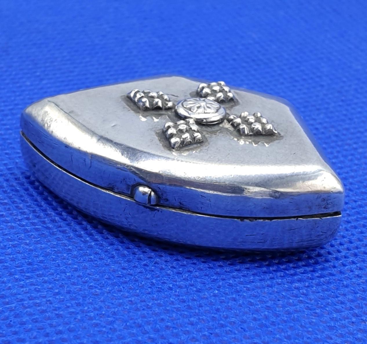 アンティークイタリア製 800/1000 シルバー ピルボックス - Etsy 日本