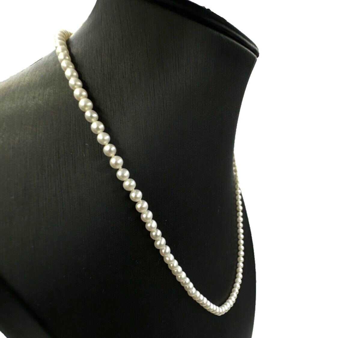 Collier Perles de Culture Baroques 6-4 mm - 2 Coloris Disponibles - Argent 925 - MORGANE