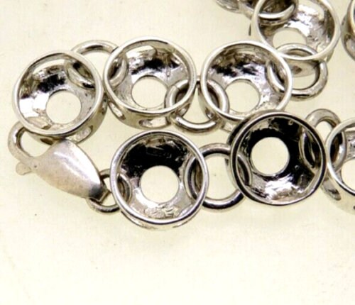 Vintage 70s Bracelet Made in Italy in 925 Silver - Etsy