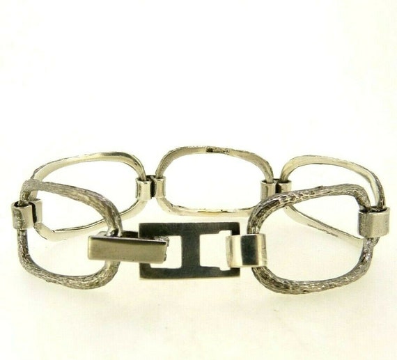Vintage 60s 800 Silver Bracelet Made in Italy for Women - Etsy