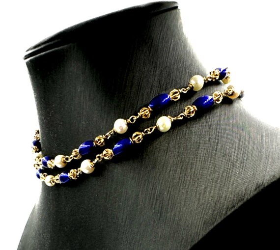 Ceinture Femme Vintage Années 60 - Cordon Noir - Occasion En Excellent état