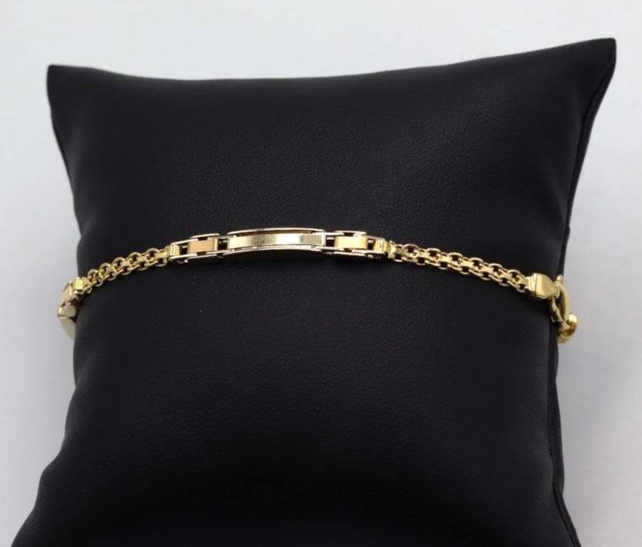 イタリア製k18 750 ブレスレット イタリア製 K 18 バングル (刻印750