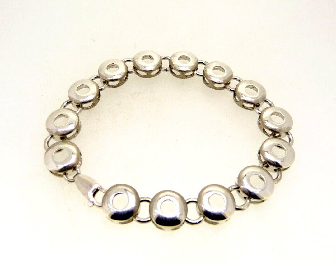 Vintage 70s Bracelet Made in Italy in 925 Silver - Etsy Hong Vintage 70s Bracelet Made in Italy in 925 Silver - Etsy Hong