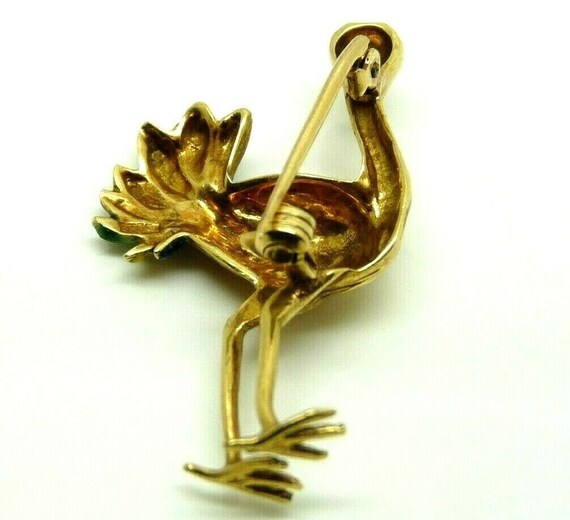 Piccola Spilla Da Naso Tradizionale Indiana In Oro Giallo - Foto 8