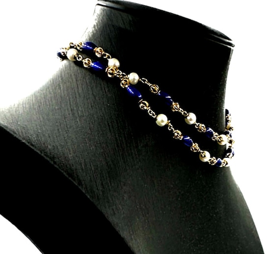 Bocar Collana Donna Con Pietre Voluminose - Design Vistoso Su Doppio Filo, Regalo Di Tendenza - Foto 2